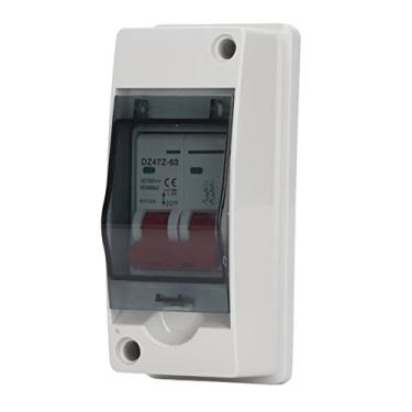 Imagem de Interruptor de Desconexão Solar DC500V PV Interruptor de Desconexão Solar, Caixa de Disjuntor Pequena à Prova D'água IP65 Caixa de Disjuntor Em Miniatura RV Com Gabinete de (63A)