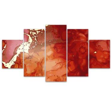 Imagem de Quadro Decorativo em Mosaico MDF Mármore 13 115x60cm - Império da Impr