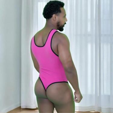 Imagem de Body Masculino Fio Dental Use na Baladinha - Carolina Wuyk, Rosa, P, M