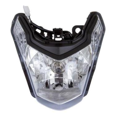 Imagem de Frente Farol Bloco Ótico Carenagem Haojue Dk 150 1A Linha