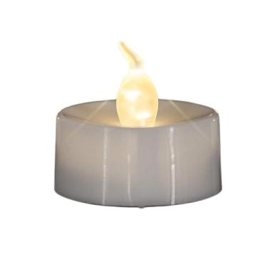 Imagem de 6 Velas Eletrônica Decorativa Led Amarela