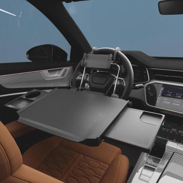 Imagem de Bandeja de volante de carro HZGAMER 2 em 1 com suporte para telefone