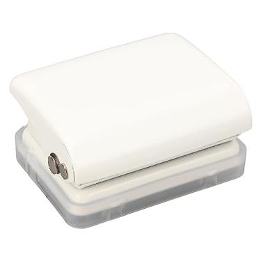 Imagem de MUNEFE perfurador de 3 furos, perfurador de papel de folha solta, perfurador de papel de círculo de metal portátil para b5 a5 a6 a7 a4 papel 5 folhas 70g capacidade