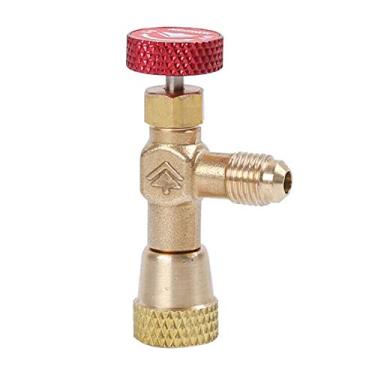 Imagem de Eaglerich Adaptador de segurança para válvula de ar condicionado de refrigeração R410 5/40.6 cm SAE macho para 5/40.6 cm SAE Famale ferramenta de refrigeração válvulas de mangueira de carregamento