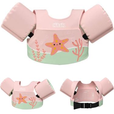 Imagem de Boia Infantil Estrela com Colete Salva Vidas Nash