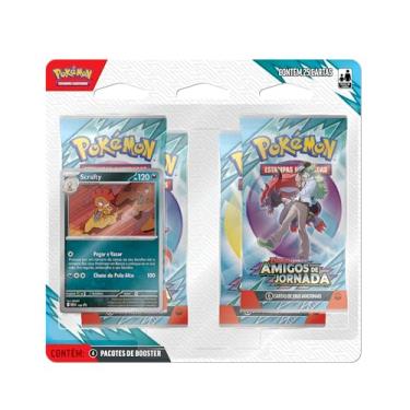 Imagem de Pokémon TCG, Blister Quadruplo Scrafty EV9 Amigos de Jornada