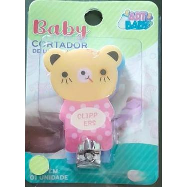 Imagem de Cortador de Unha Infantil Inox,Seguro e Ergonômico para Bebês e Crianças,Ponta Arredondadas, Fácil de Usar, Design Fofo de Animais, Ideal para Unhas Delicadas com Precisão e Conforto (Ursinho)