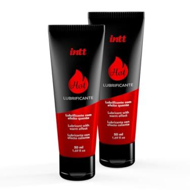 Imagem de Gel Lubrificante Corporal Hot Morango Intt com Efeito Quente Morango 50ml 2 - un