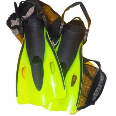 Imagem de Pé de Pato para Natação e Nadadeira de Mergulho Ajustável e Durável (34 ao 37)