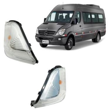 Imagem de Par Pisca Seta Retrovisor Mercedes Benz Sprinter 515 Cdi 2012 2013 201