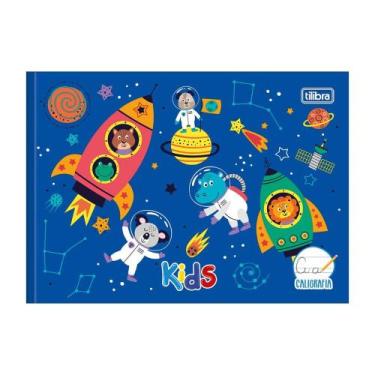 Imagem de Caderno (Caligrafia) Brochura Pequeno 1/4 Sapeca Kids Capa Dura 40 Fol