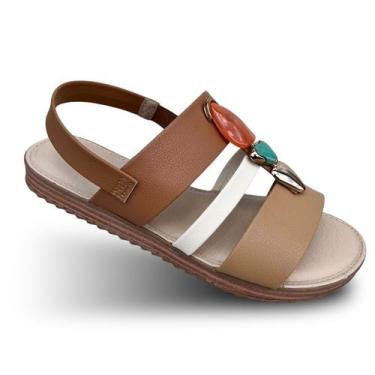 Imagem de Sandália Rasteira Feminina Modare Confort Leve Macia Confortável Calce