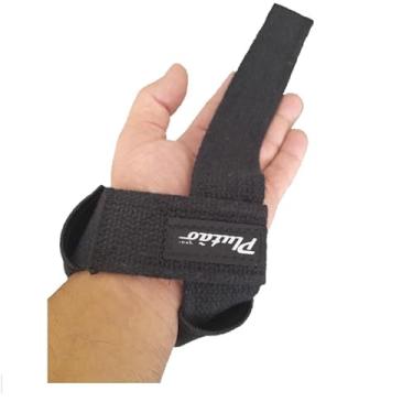 Imagem de Par de Tala Straps para Academia Musculação Halteres – 100% Algodão