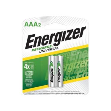 Imagem de Pilha Recarregável Univ. Aaa2 Cart 2 Energizer