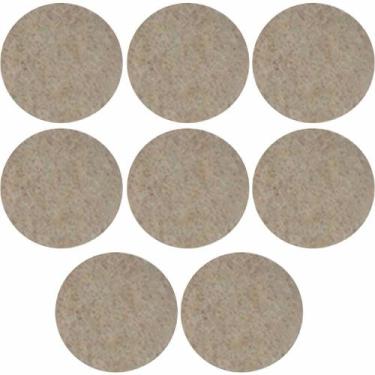 Imagem de Feltro Sintético para Móveis Pesados Scotch Redondo Marrom Extra Grand