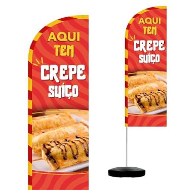 Imagem de Wind Banner Completo 2,10m Crepe Suíço