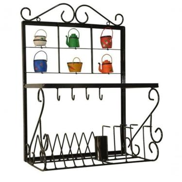 Imagem de Escorredor Pratos Copos Talheres Ferro Modelo: Panelinhas