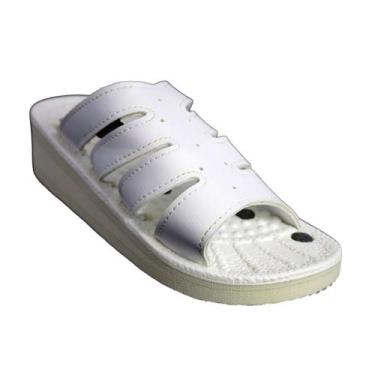 Imagem de Sandália Magnética Charme Branco 39/40 Par - Terumi