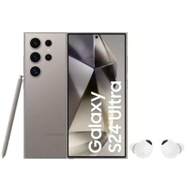 Imagem de Smartphone Samsung Galaxy S24 Ultra 6,8 Galaxy - AI 512GB + Fone de Ou