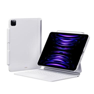 Imagem de Capa para Magic Keyboard iPad Pro 11 2022/2021/2020/2018 (teclado não incluído) e iPad Air4/Air5 10.9 (2022/2020) com suporte de lápis, capa premium compatível com teclado Magic para iPad Air 10.9 -