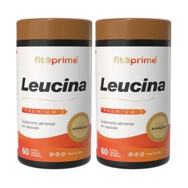 Imagem de Kit 2x Leucina Com Licopeno E Hmb (hidroximetilbutirato) 60 Cápsulas Fitoprime