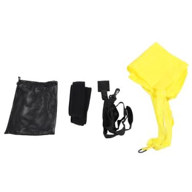 Imagem de NY SMATE ADICLUTE Resistência Belt Set Nylon PP Anti -Loosening Buckle Swimming Parachute Training para dispositivos auxiliares 40cm (Amarelo)