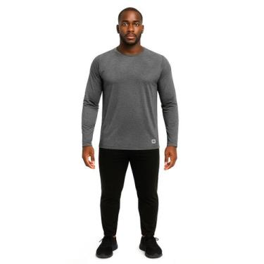 Imagem de Camisa Térmica Masculina DryFit Anti Suor Proteção UV50 - Volk Origina