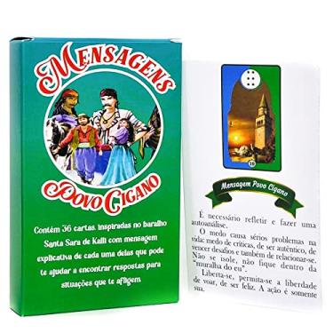 Imagem de Baralho Mensagens do Povo Cigano - 36 cartas com mensagens