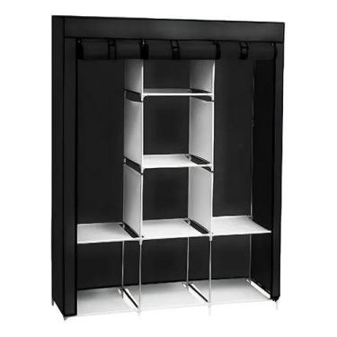 Imagem de Guarda Roupa Dobrável Armario Para Organizador De Roupa - Lar Textil, 