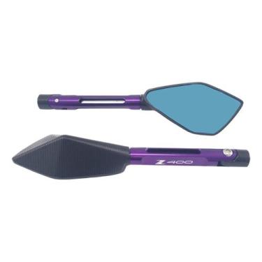 Imagem de Retrovisor Esportivo Gravado A Laser Z400 Z 400 Z400 Todas - Special L