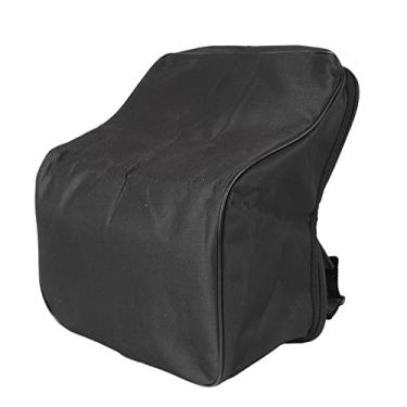 Imagem de MUNEFE Caso de acordeão, bolsa de acordeão de pano de Oxford, cinta ajustável à prova de choque 22 Caso de transporte de acordeão -chave para 8 acordeões de baixo