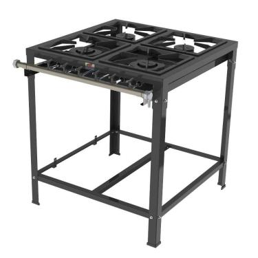 Imagem de Fogão Industrial 4 Bocas 2 Queimadores Duplo Pmsd-42 G2 - Progás