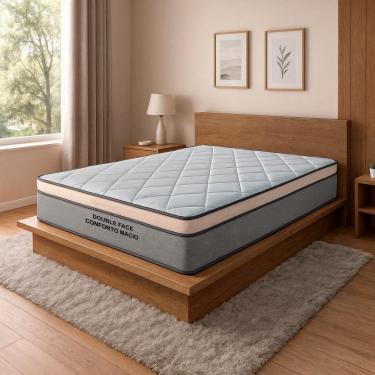 Imagem de Colchão Queen Molas Ensacadas Active 158x198x28 Bom Pastor