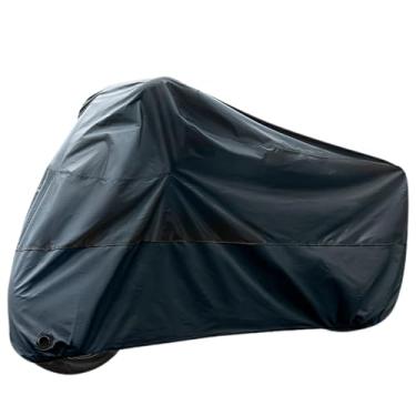 Imagem de Wrypun Capa de motocicleta resistente, durável, à prova d'água, proteção externa, capa de scooter serve para Yamaha Honda Harley Suzuki de até 96 polegadas