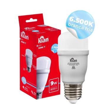 Imagem de Lâmpada LED Mini T 9W Compacta 6500k Omnidirecional 360 ST9006 - Kian