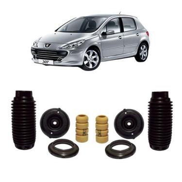 Imagem de Kit Batente Coxim Amortecedor Dianteiro Peugeot 307 - Solupe Parts
