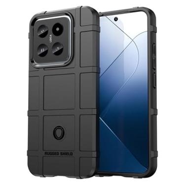 Imagem de Capa Case Xíaomi 14 (Tela 6.36) Rugged Shield Anti Impacto (Preto)