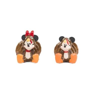 Imagem de Zrike Brands Saleiro e pimenteiro Disney Halloween, Mickey e Minnie Perus