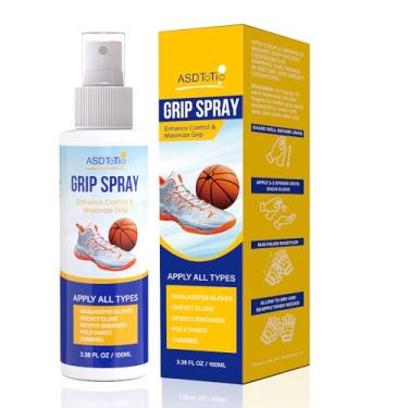 Imagem de ASDToTio Spray de aderência para tênis de basquete, luvas de goleiro e futebol, spray antiderrapante para todos os climas - 100 ml