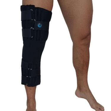 Imagem de Imobilizador de Joelho Fixo 7 Talas Rígidas Bilateral - 50cm