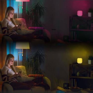 Imagem de Luminária Mesa Jujuba Led Colorido Rgb - Taschibra