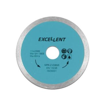 Imagem de Disco Diamantado Liso 110mm 5LM EDA - Excellent