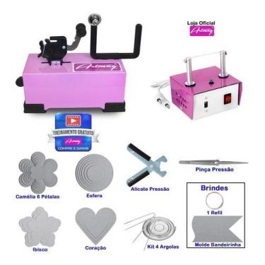 Imagem de Maquina De Laços - Máquina De Cortar Fita Fuxico - Kit Show - Artmaq