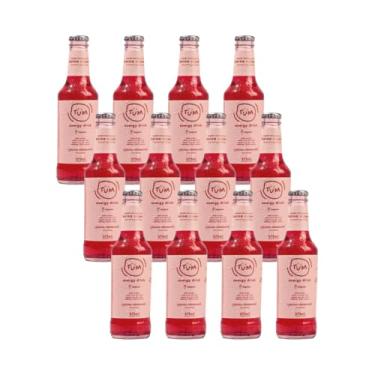 Imagem de ENERGÉTICO NATURAL VEGANO SEM TAURINA SABOR FRUTAS VERMELHAS TUM 275ML - KIT COM 12 UND