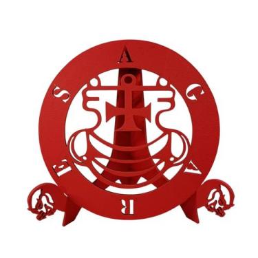 Imagem de Sigilo magico Agares - Genérica, Vermelho