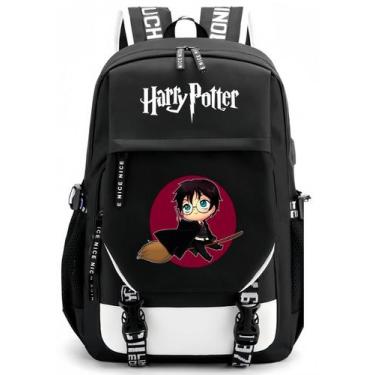 Imagem de Mochila beibao3 Harry Potter Flying Broom College Style