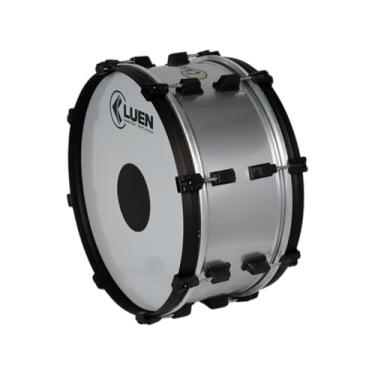 Imagem de Zabumba 20X18 Pint Eletro Azul Aro Blacksteel Pele Leitosa 08 Afin Dpla - Colorsteel - Luen