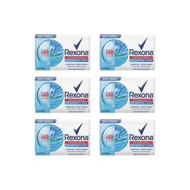 Imagem de Sabonete Rexona Antibac Limpeza Profunda 84G - Kit Com 6Un