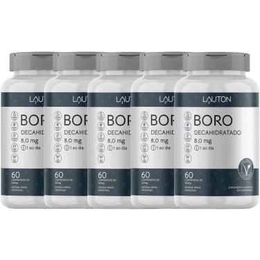 Imagem de Kit 5X Boro Decahidratado - 60 Comprimidos - Lauton Nutrition-Masculino