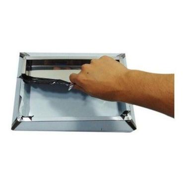 Imagem de Kit 5 Cinzeiro De Chão Em Aço Inox - Bituqueira - Fumódromo - Higipack